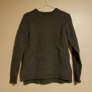 J. Crew knit sweater in charcoal